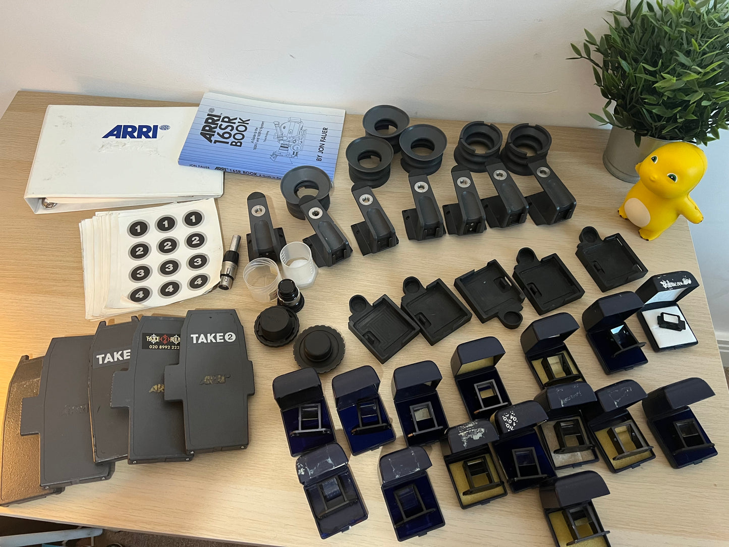 Collection of Arriflex SR3 spares