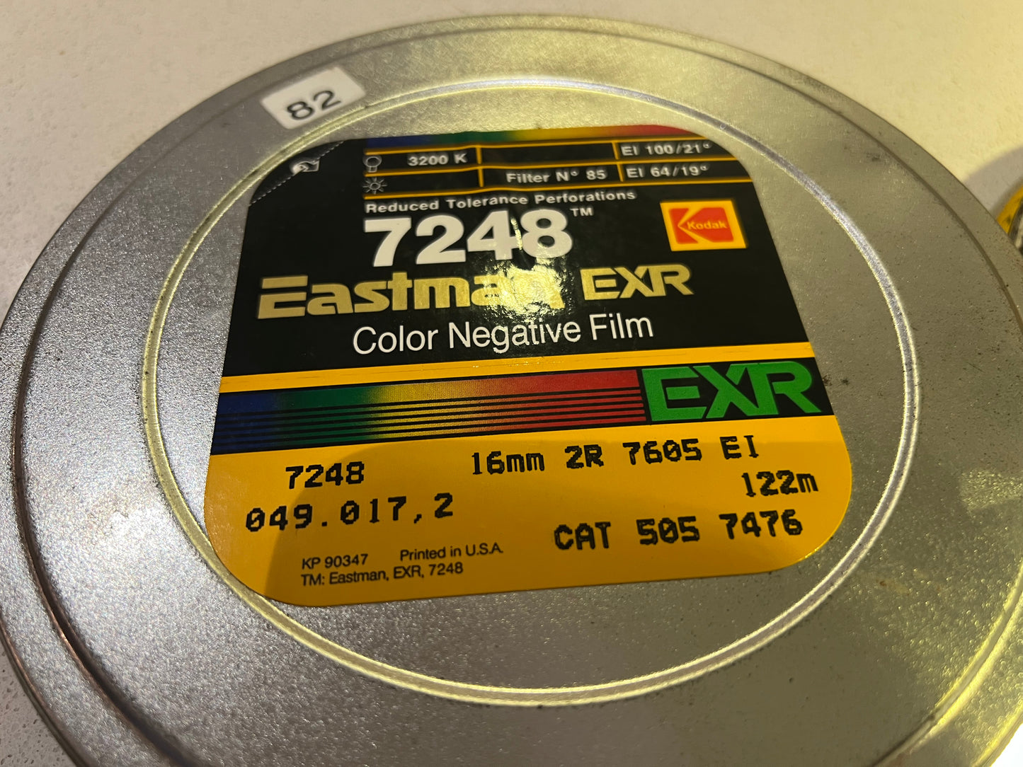 3 rolls of Kodak 16mm film