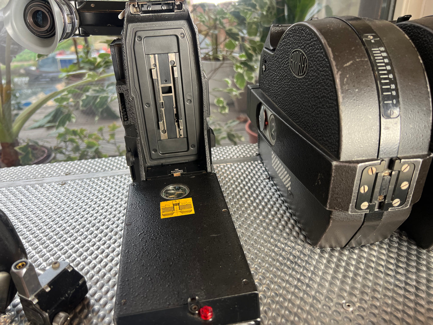 Arriflex 16SR 16mm Movie Camera Arri PL mount with 400ft magazines