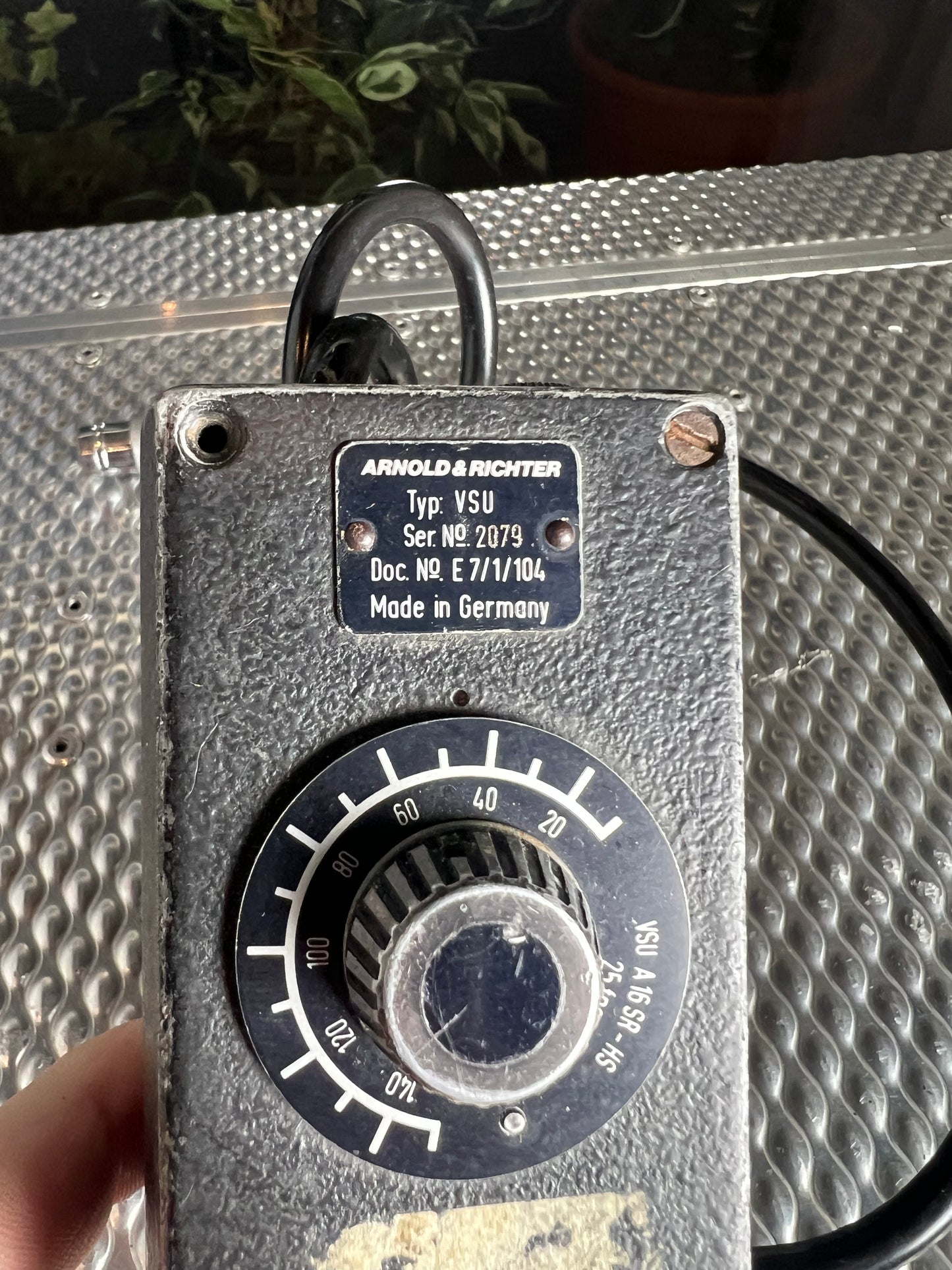 Arnold & Richter HIGHSPEED VSU speed controller for Arriflex 16SR and 35BL