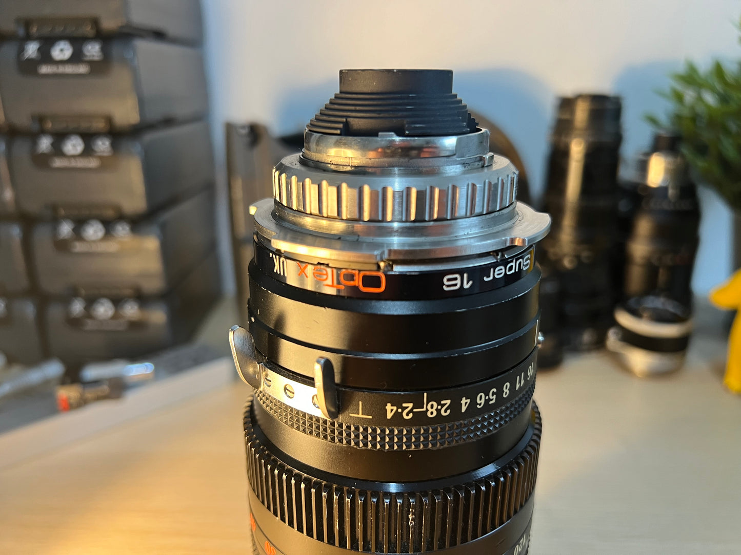 Zeiss OPTEX 12-120 T2.4 Super 16 PL mount lens