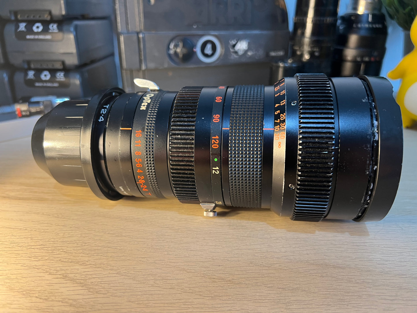 Zeiss OPTEX 12-120 T2.4 Super 16 PL mount lens