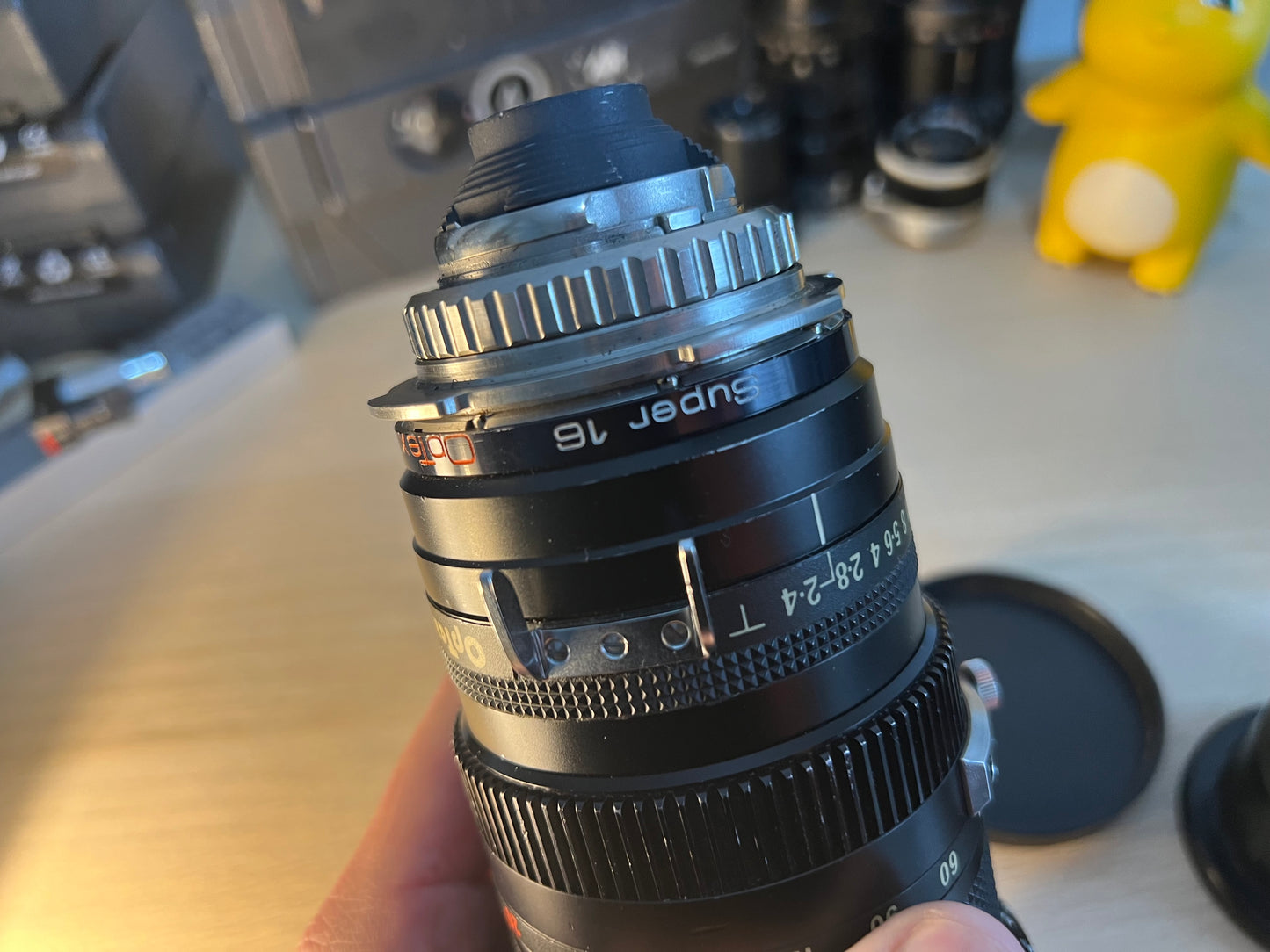 Zeiss OPTEX 12-120 T2.4 Super 16 PL mount lens