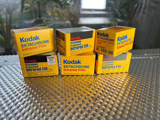 Kodak Aerochrome Colour infared EIR 35mm 135 film rolls (price per roll)